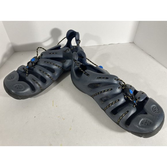 Keen Mion Blue Grey Hiking Trail Sport Sandals Men Size 9 No Foot Pad Otherwise - Picture 5 of 8